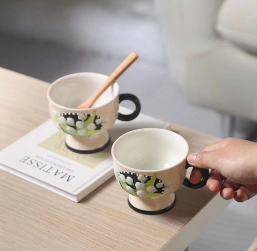 كوب سيراميك بشكل جذاب