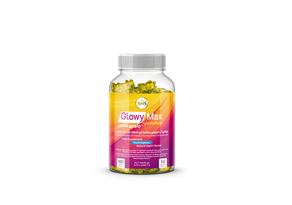 Glow Max Vitamin A & Biotin 180g 60 Chewables 0374