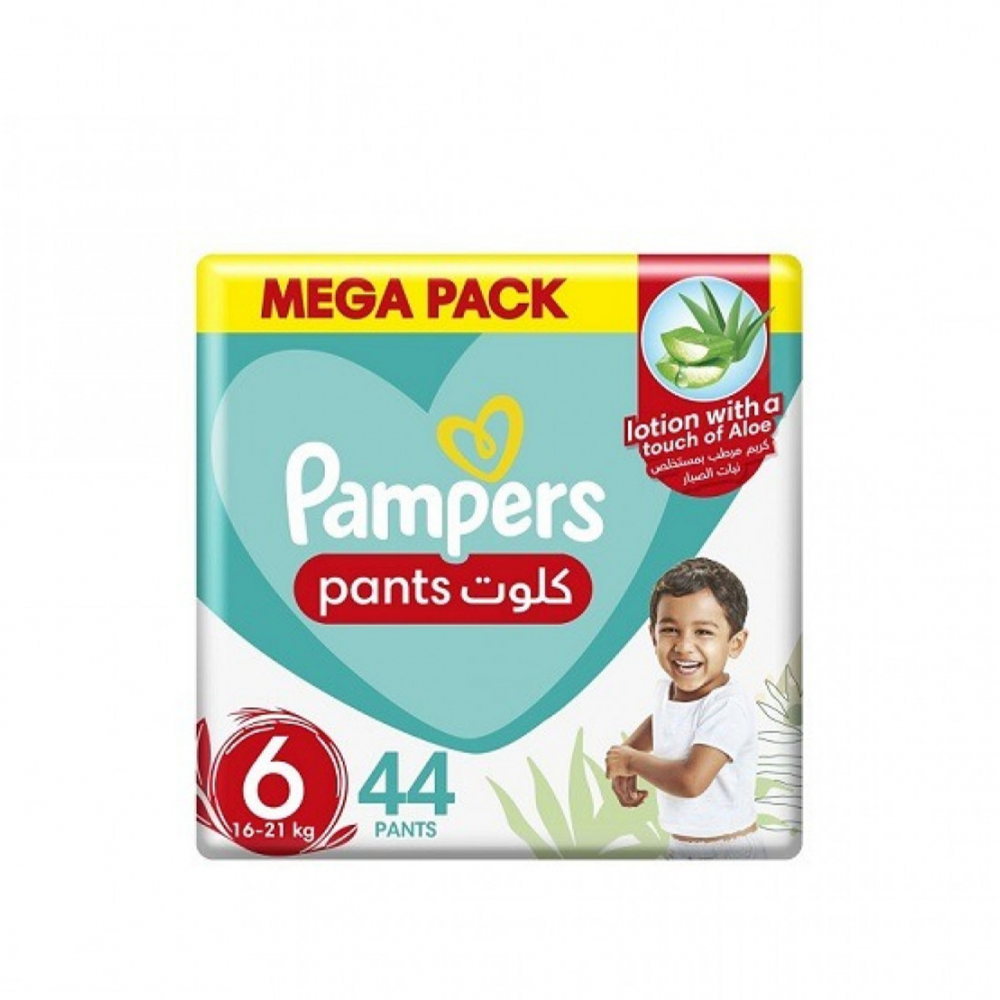 حفاضات بامبرز رقم 6 كلوت عدد 44 حبة