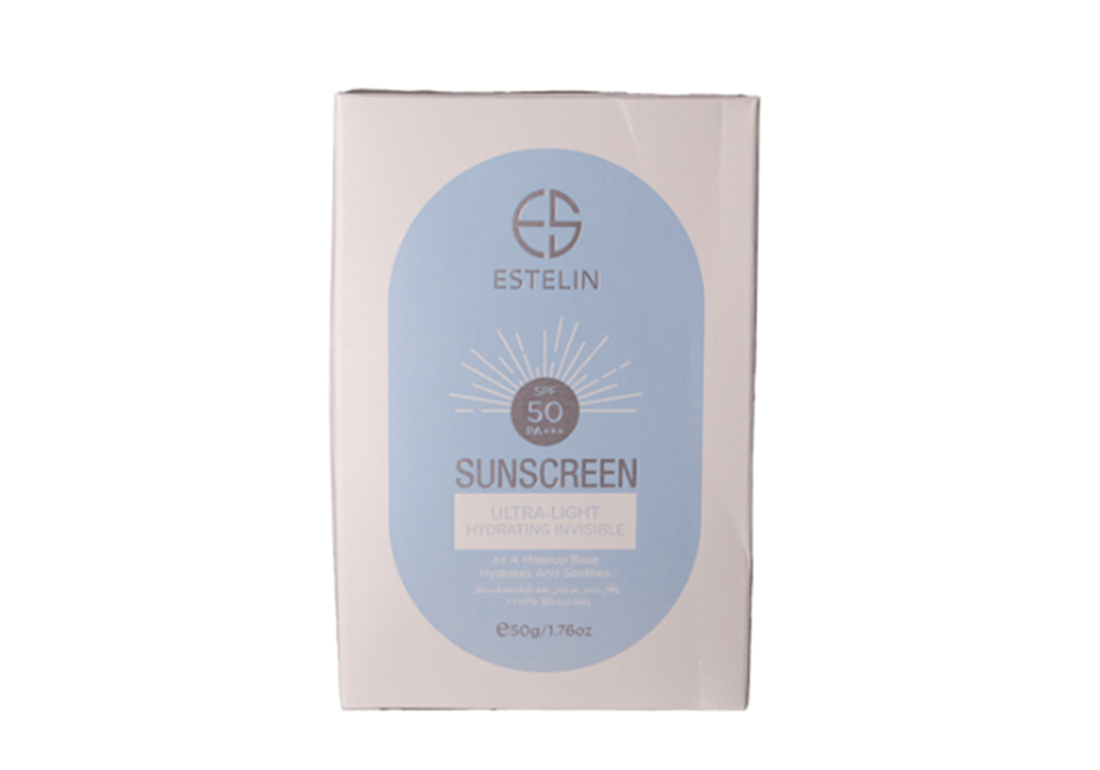 استيلين واقي شمس غير مرئي +50 SPF عبوة 50 جرام