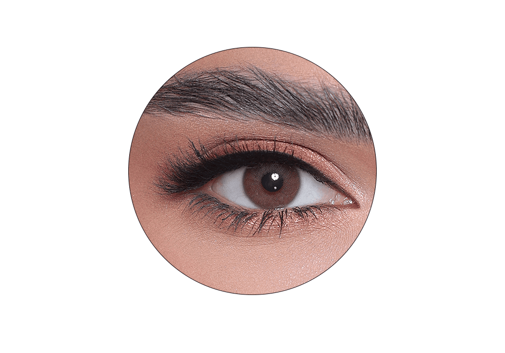 ثري دي كلرز عدسات شهرية درجة اللون 3D BROWN