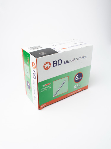 إبرة BD MICRO FINE مقاس 5 مم