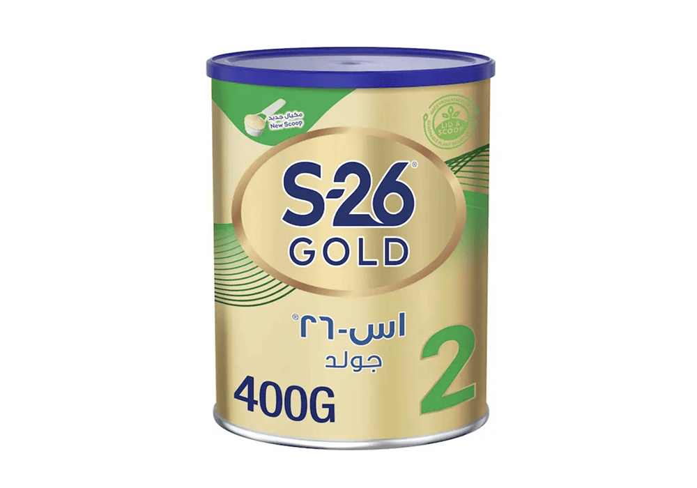 حليب اس 26 جولد رقم 2 عبوة 400 جرام