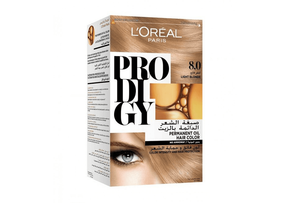 L'Oreal Hair Dye No. 8.0 Ammonia Free Prodigy 9432
