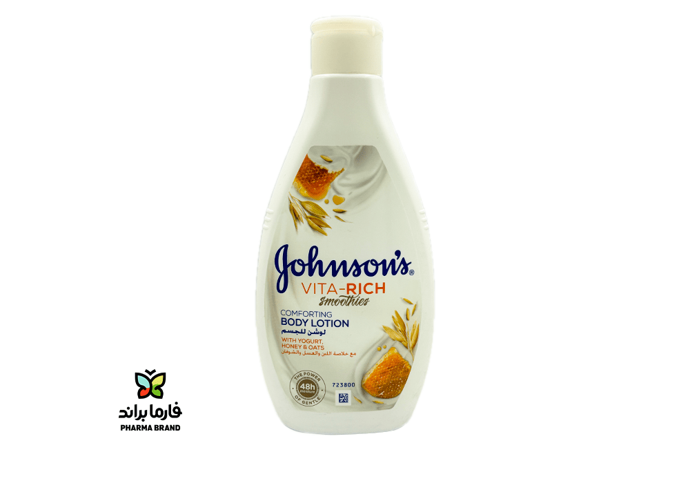 جونسون لوشن خلاصة اللبن -عسل - شوفان 250 مل