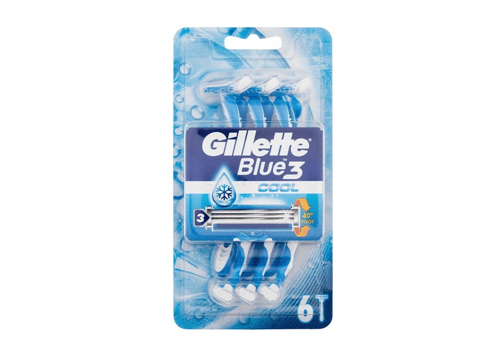 جيليت بلو 3 / كول 6 حبات 281