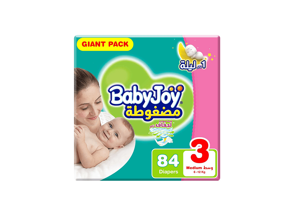 بيبي جوي رقم 3 وسط عدد 84 حبة