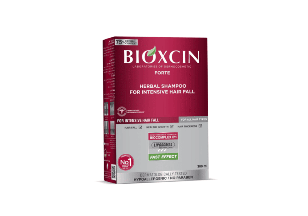 بيوكسين فورت شامبو بخلاصات عشبية للتساقط 300مل