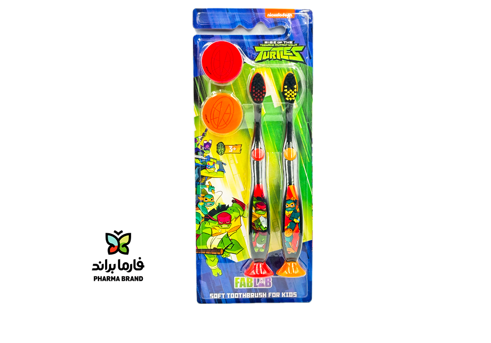 Nickelodeon Ninja Toothbrush for Kids 2pcs 2559