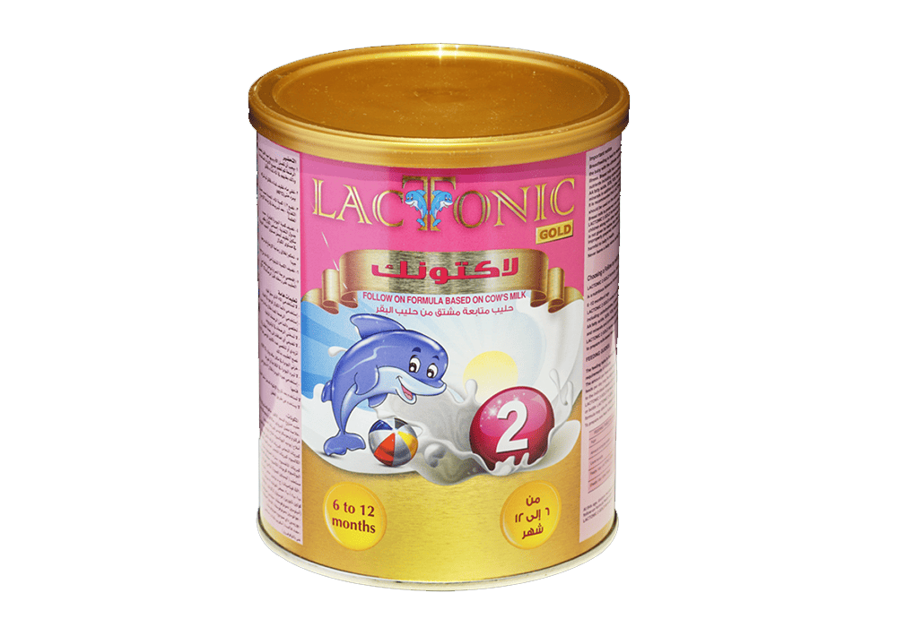 حليب لاكتونك رقم 2 عبوة 400 جرام