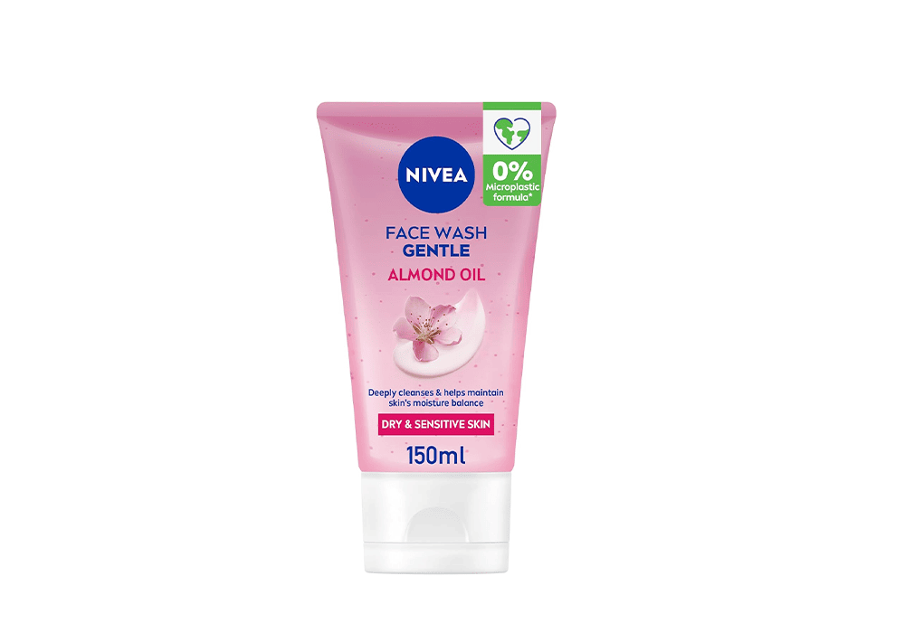 Nivea Face Wash with Almond Oil for Dry and Sensitive Skin 150ml