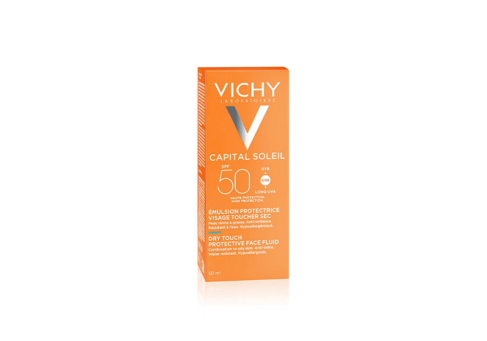 فيتشي كريم سائل دراي تاتش واقي شمس (+50 SPF) عبوة50 مل
