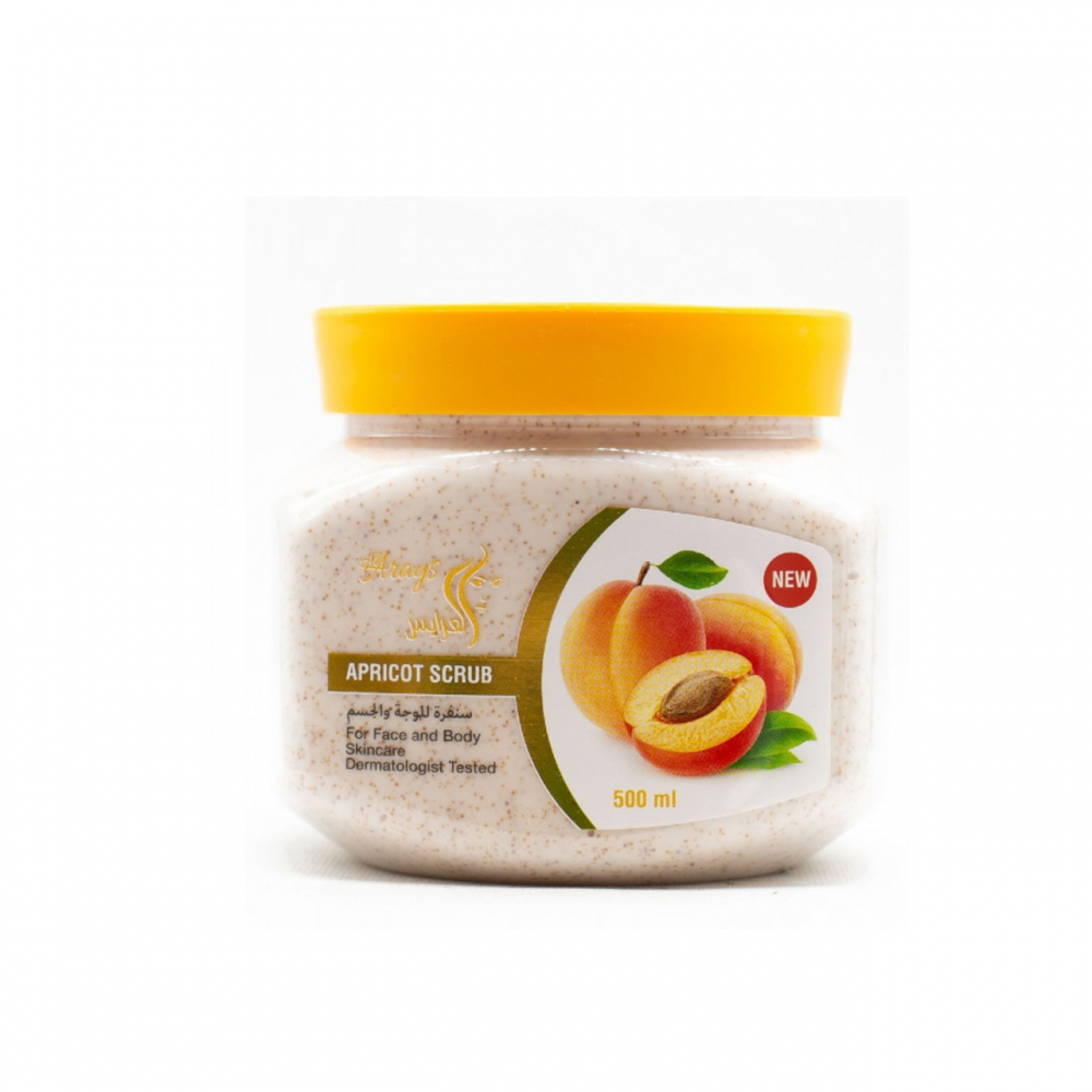 Brides Apricot Face & Body Scrub 500ml 0057