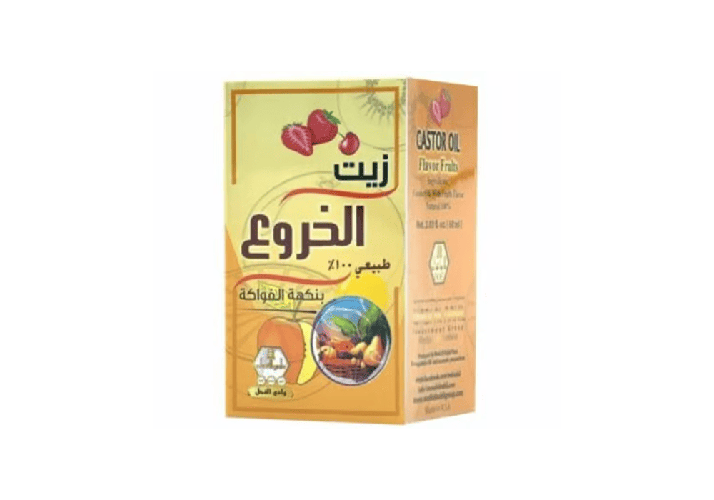وادي النحل زيت الخروع بالفواكه 60 مل