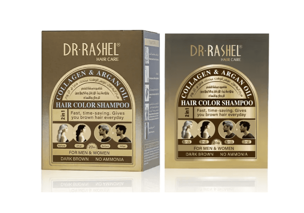 دكتور راشيل شامبو صبغة شعر دارك براون 25مل