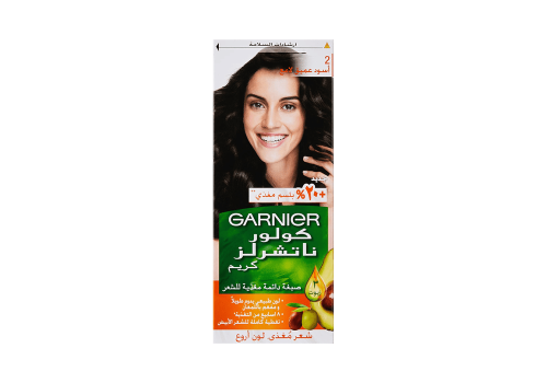 غارنييه صبغة شعر اسود عميق لامع رقم 2
