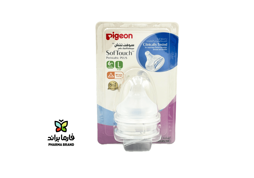 بيجون حلمة كرت بيرستالتيك بلس كبير 2 حبه