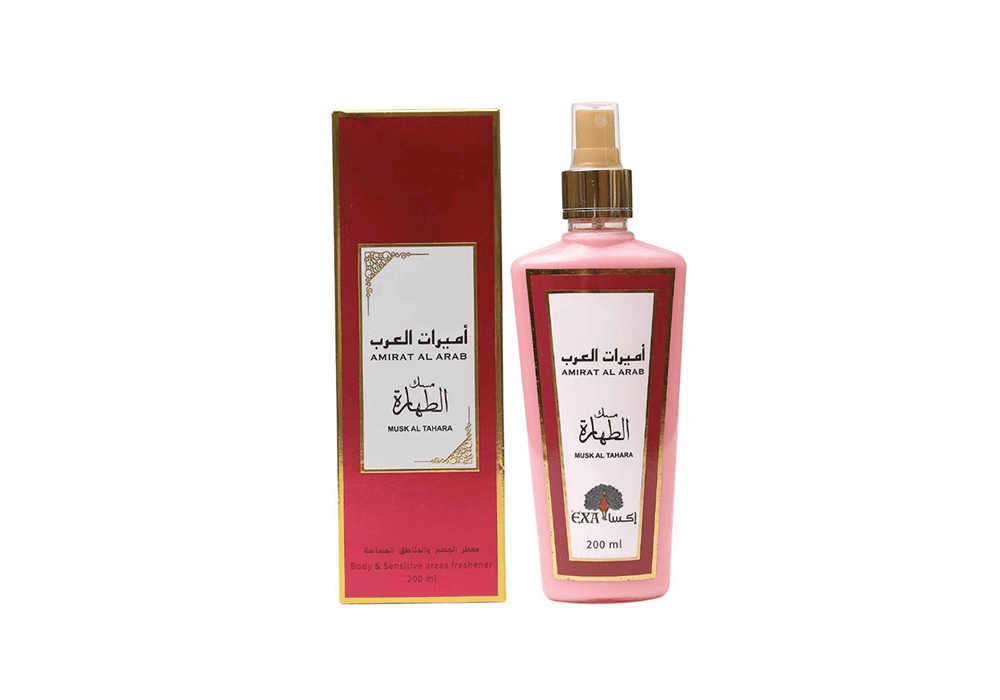 اكسا معطر الجسم والمناطق الحساسة اميرات العرب مسك الطهارة 200مل