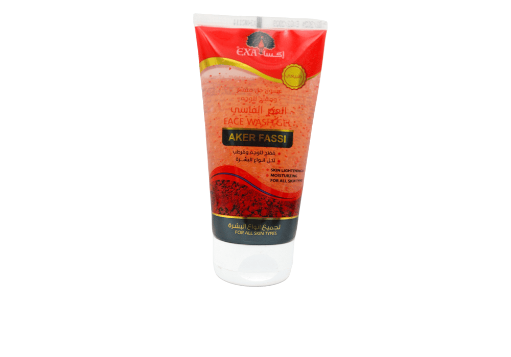 اكسا غسول جل مقشرومفتح للوجه العكرالفاسي 150مل