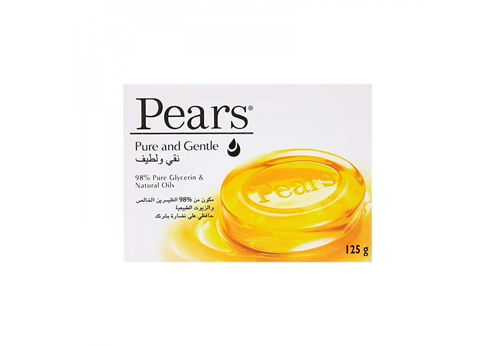 Pears Pure & Gentle Skin Soap Yellow 125g 3721