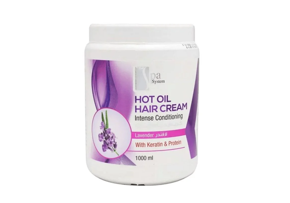 Spa System Lavender Oil Bath Cream 1000ml