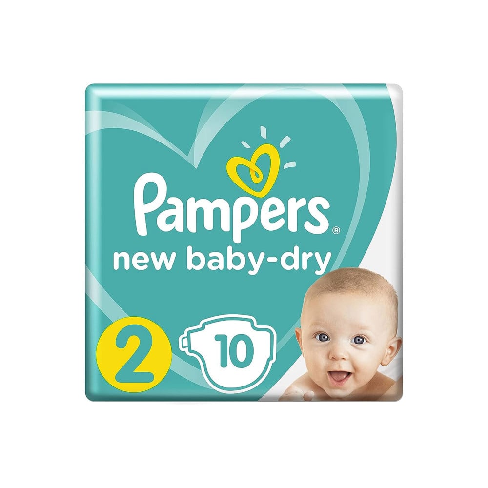 حفاضات بامبرز رقم 3 وسط  عدد 10 حبة