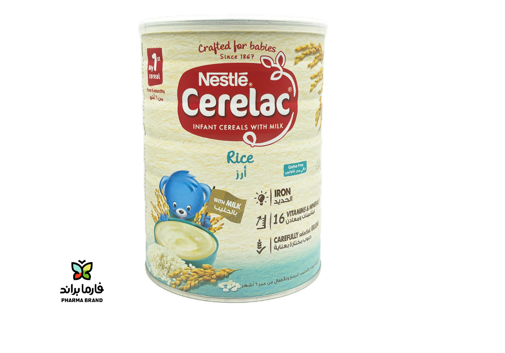 سيريلاك غذاء اطفال أرز بالحليب +6 شهور عبوة 1000 جرام