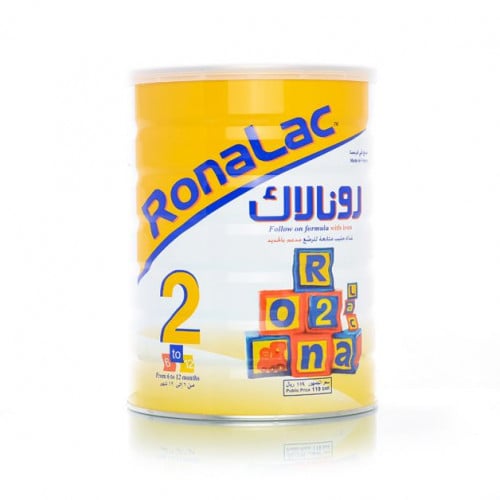 حليب رونالاك رقم 2 عبوة 1700 جرام 9899