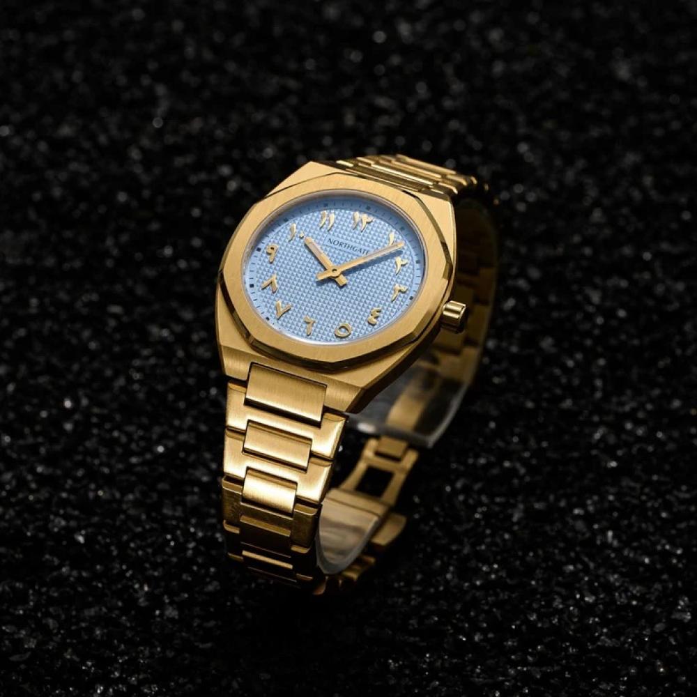 Northgate Sky Blue Clou de Paris dial Club 34 | analogstores