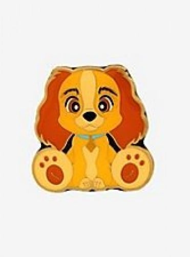 Disney Lady and the Tramp Lady Big Foot Enamel Pin - BoxLunch Exclusive