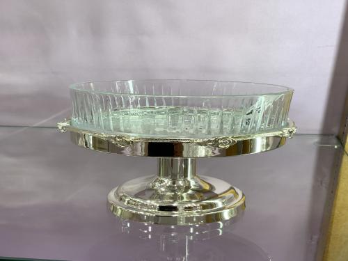 ستاند سلفر صغير  قطر  ١٣ سم