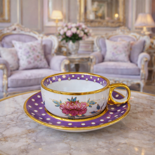 اكواب كبتشينو نقش يدوي 6