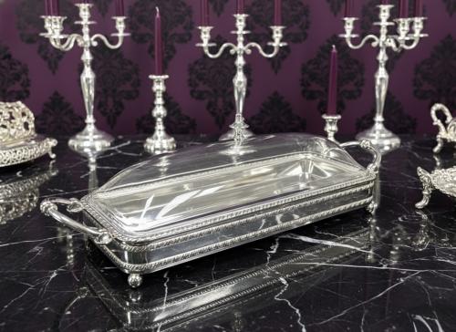 صينيه بغطاء وسط