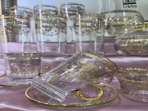 طقم كريستال ٧٦ قطعه