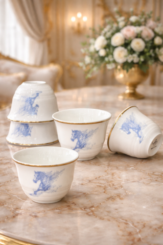 فناجيل بورسلان ١٢ قطعه