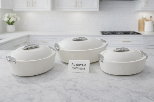 طقم حافظات فيبر ٣ قطع