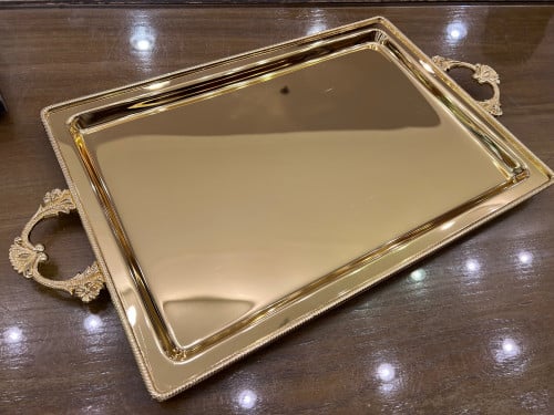 صينيه ذهبيه صغيره ٤٠ سم