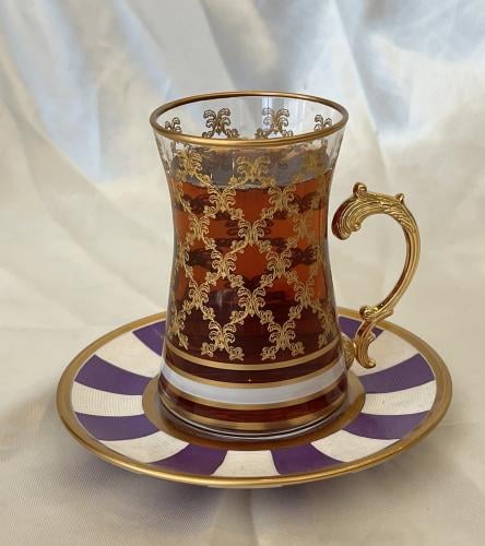 بيالات شاي ٦ قطعه