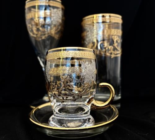 Crystal set 75 pieces