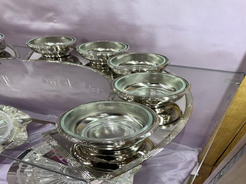 ستاند للمقبلات والمكسزات قطر ٩ سم