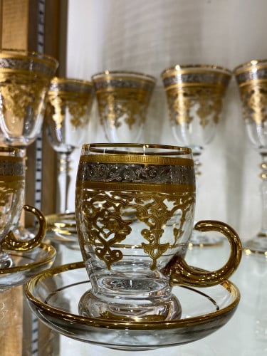 Crystal set 76 pieces