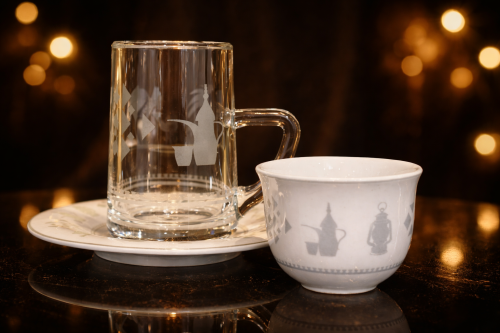 طقم بيالات وفناجيل عدد٦