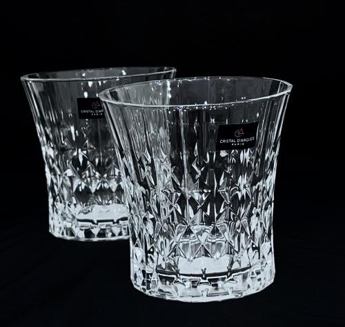 كاسات كريستال فرنسي ٦ حبه