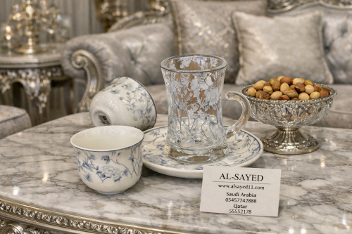 طقم ٦ بيالات ٦ فنجال