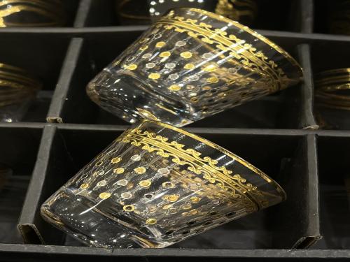 فناجيل كريستال ليزر ١٢ قطعه