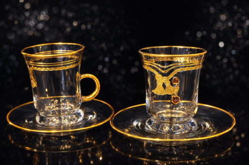 بيالات كريستال ليزر ٦ قطعه