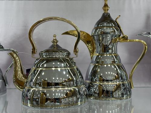 طقم إبريق ودله كبير