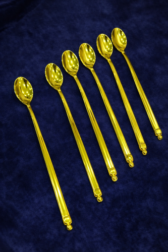 طقم ملاعق شاي طويل