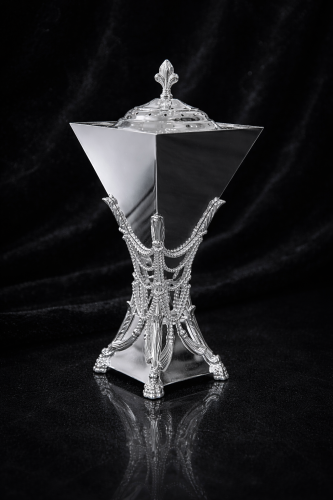 مبخره فضي طول ٢٤ سم