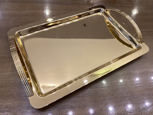 صينيه ذهيه وسط طول 40 سم